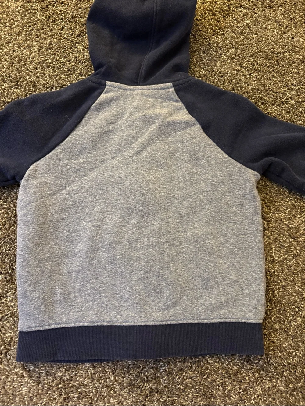 Cat & Jack Navy and Light Blue Zip Hoodie for Kids